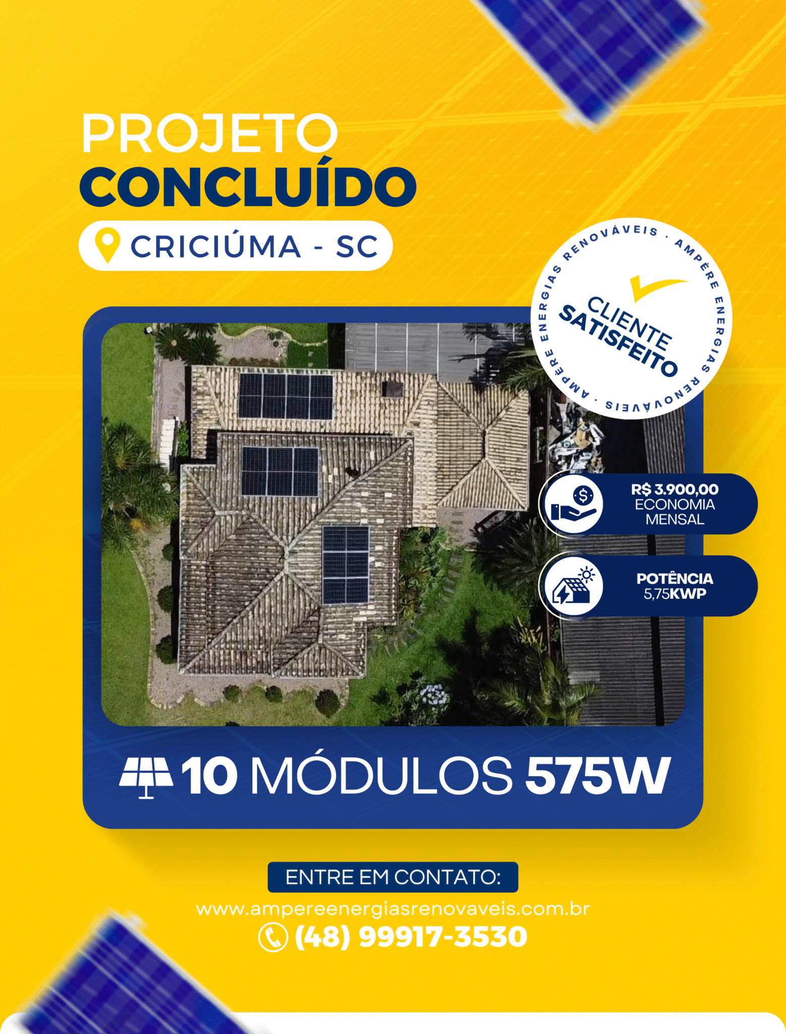 FEED Projeto Concluído Ampére 4
